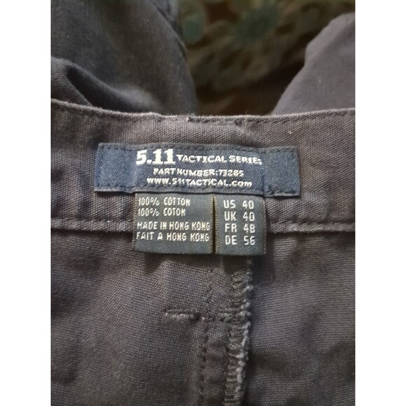 5.11 Tactical Series Men Shorts 40 Cargo 9" Cotton Pockets Work Uniform #73285 - Picture 10 of 11